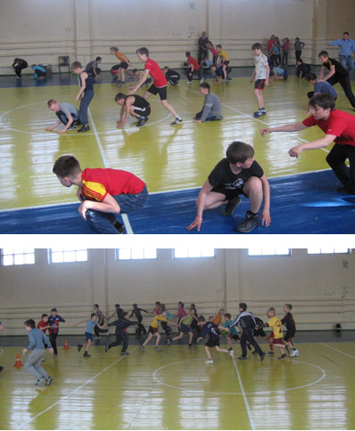 12:15 В рамках празднования 55-летия спортивной школы города Шумерли прошли «Весёлые старты»